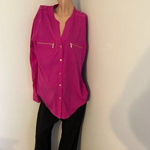 Calvin Klein Hot Pink Blouse